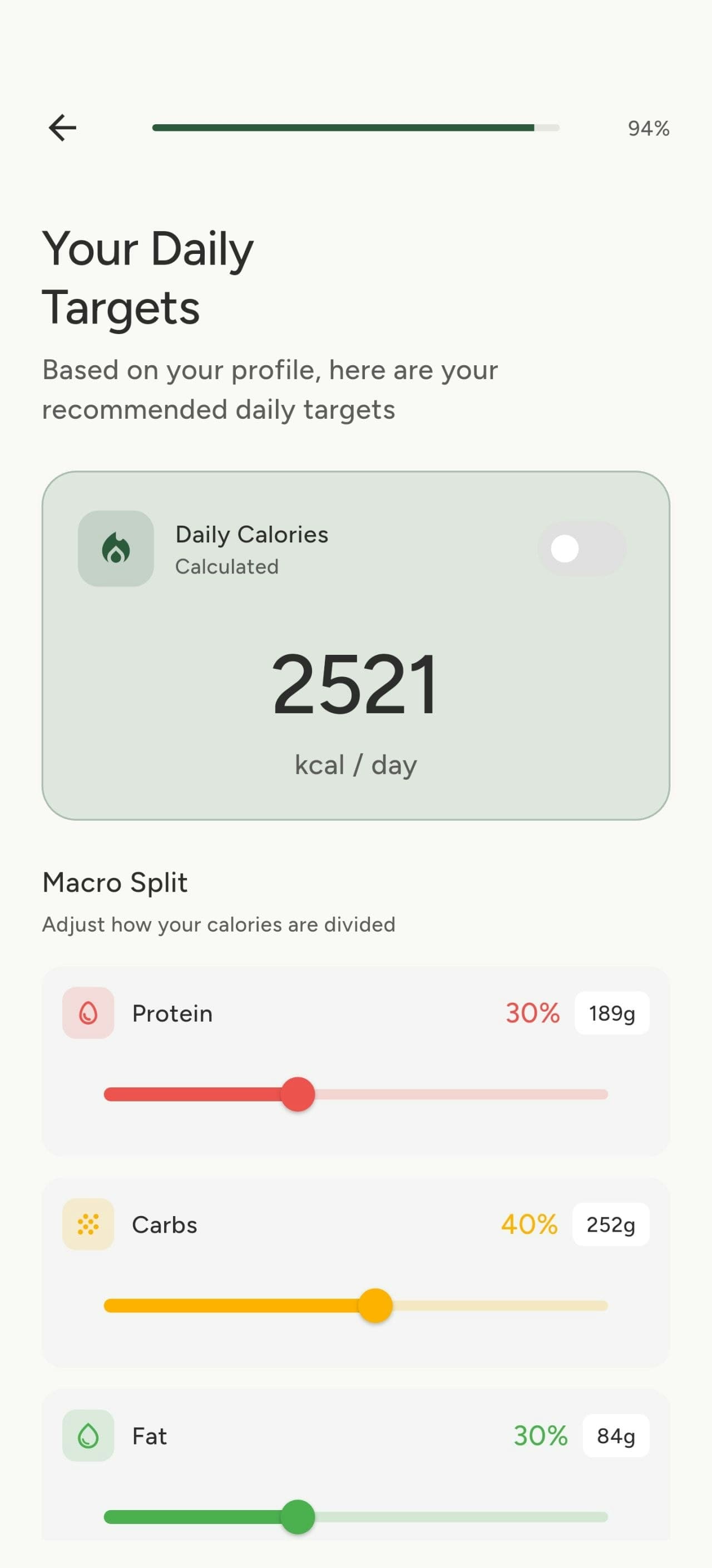 mealSense screenshot 4