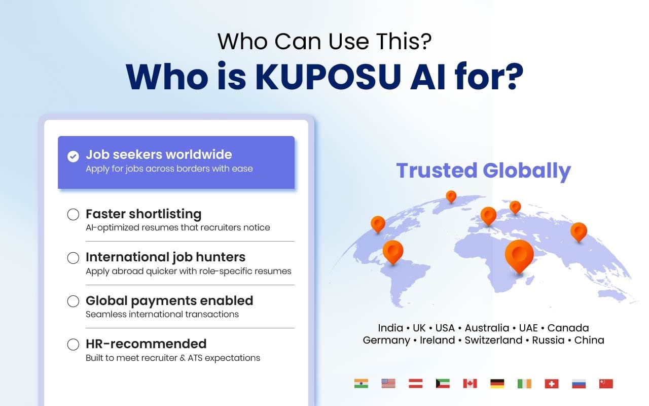 ATS Resume Maker- Kuposu AI screenshot 5