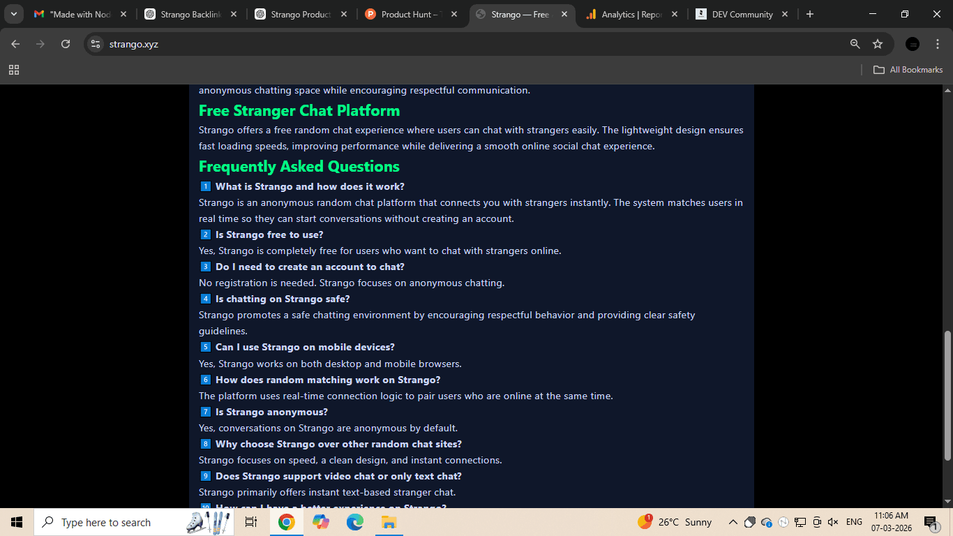 Strango — Talk to Strangers Instantly screenshot 3