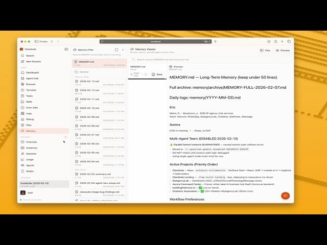 ClawSuite screenshot 1