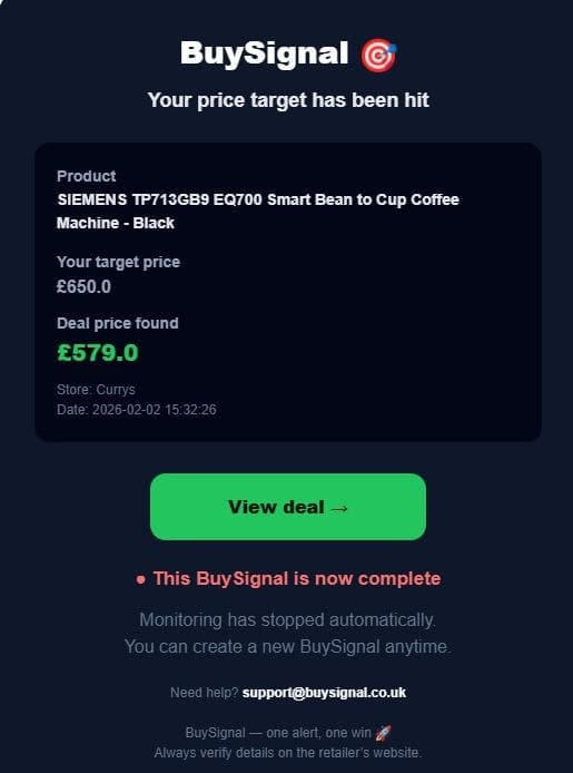 BuySignal screenshot 3