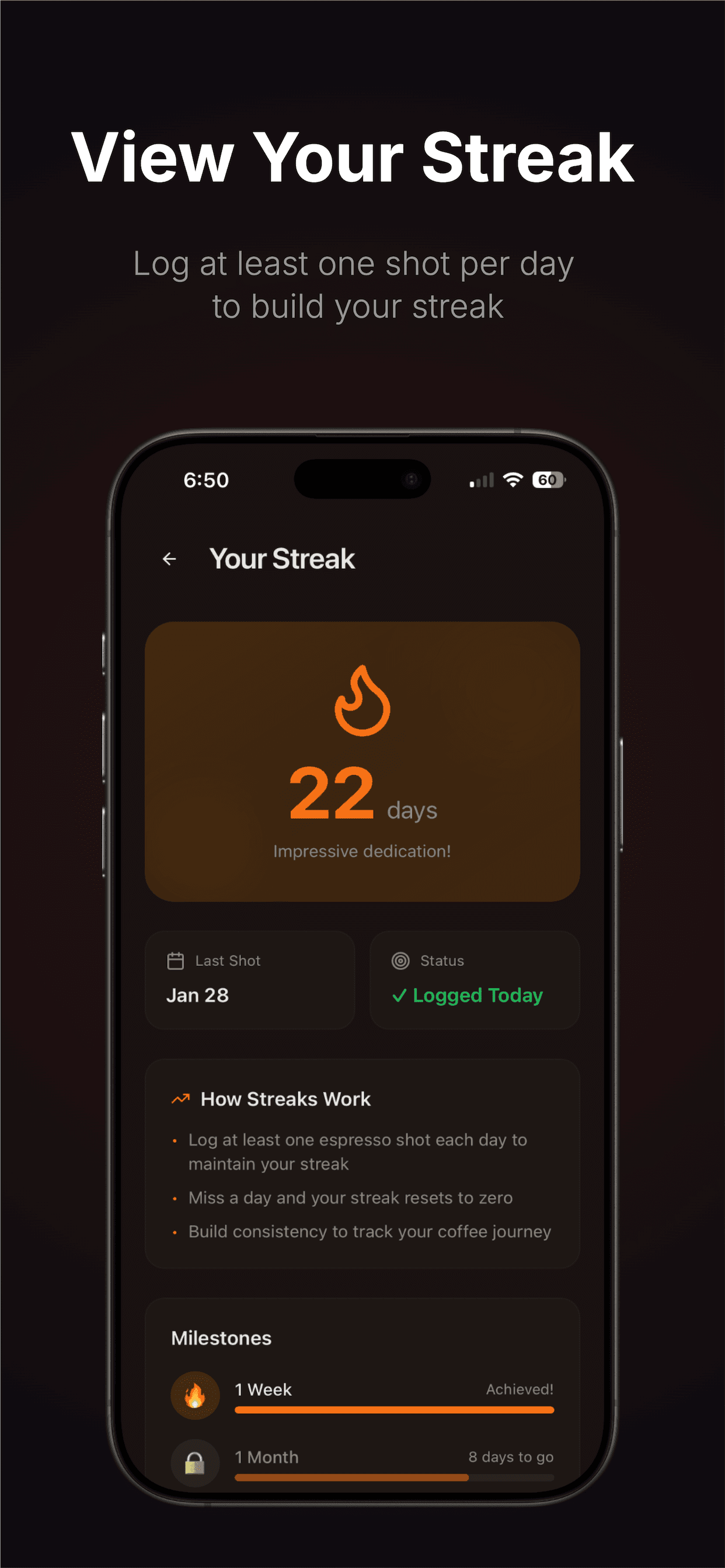 Espresso Shot Log screenshot 5