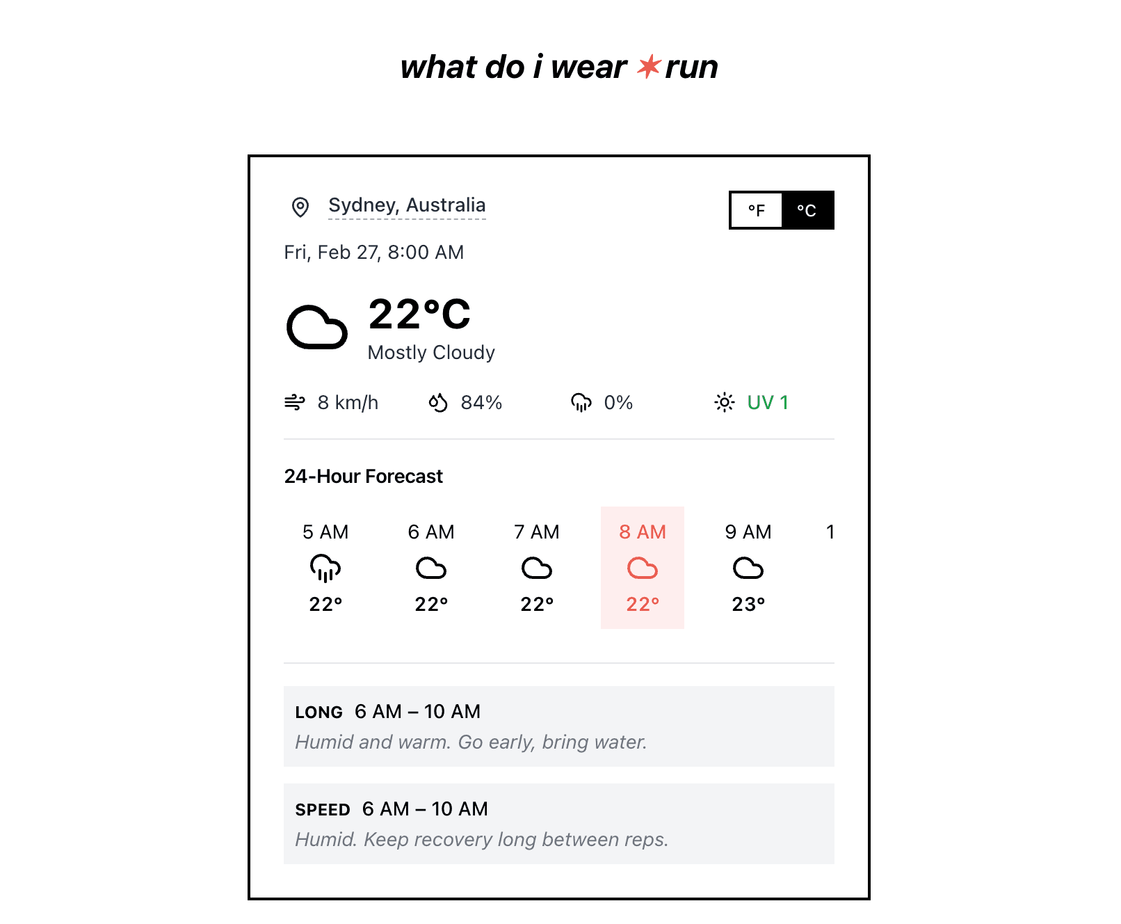 whatdoiwear.run screenshot 3