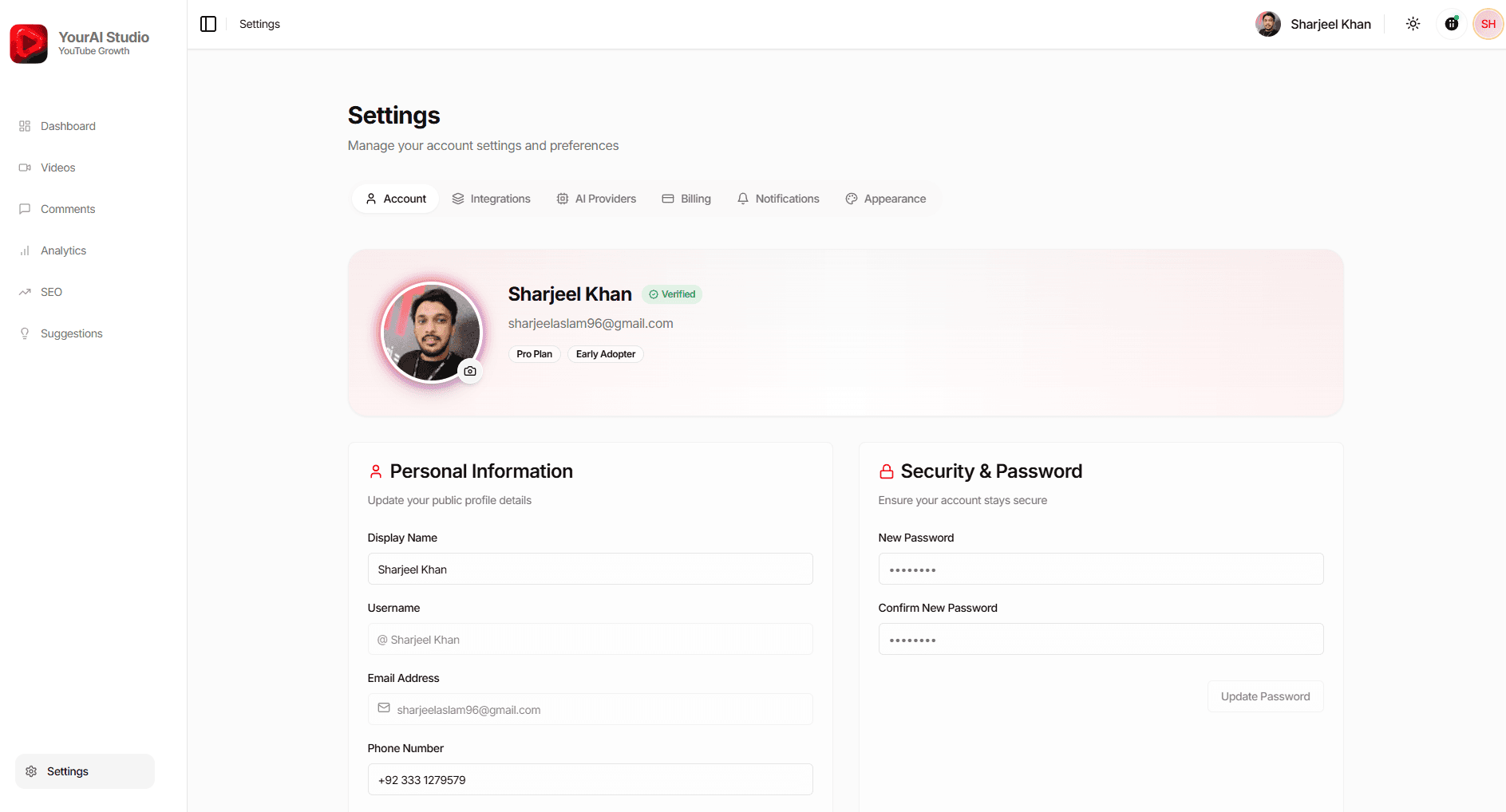 YourAI Studio screenshot 8