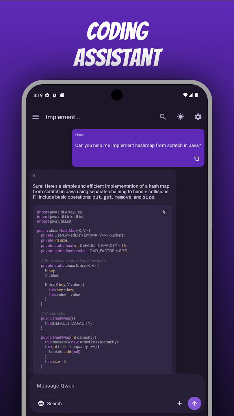 Quen AI: Chat with Qwen screenshot 5
