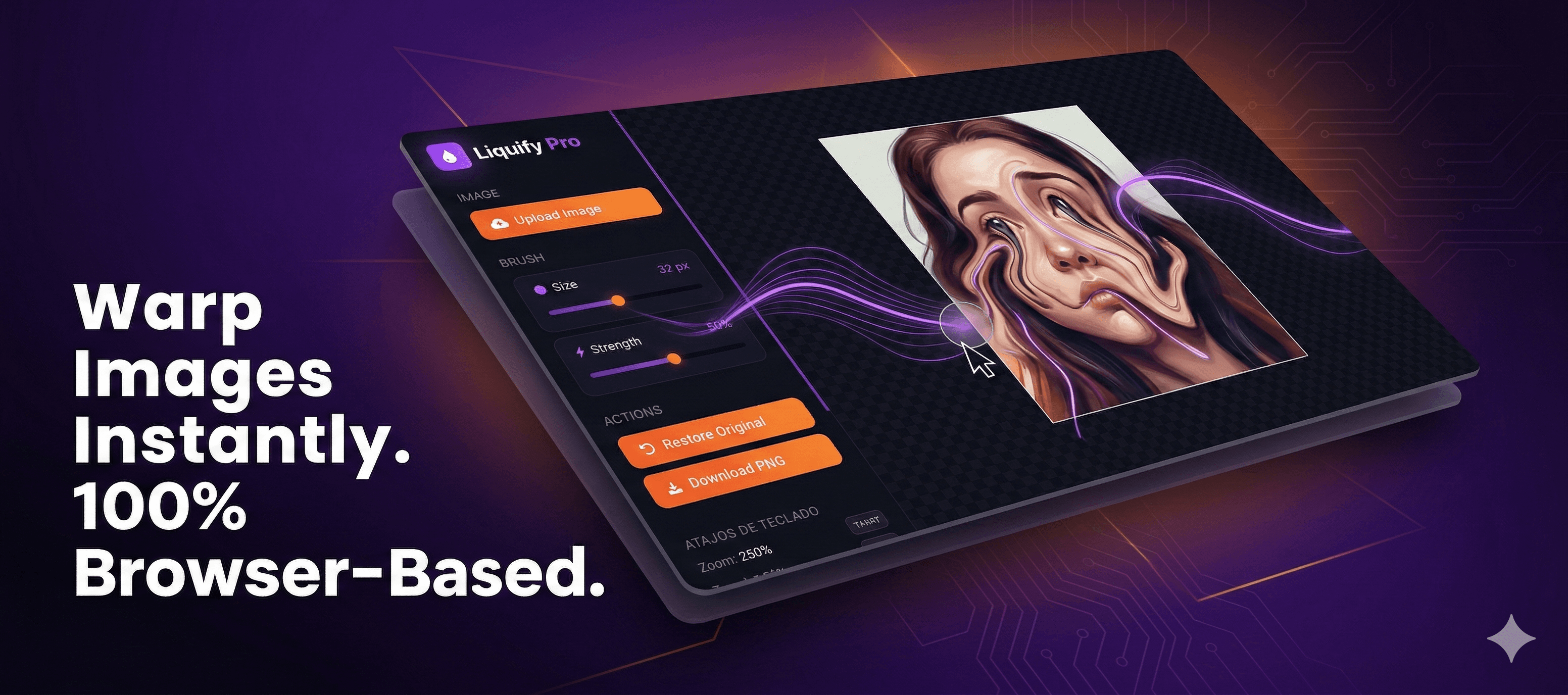 Liquify Web Pro screenshot 1