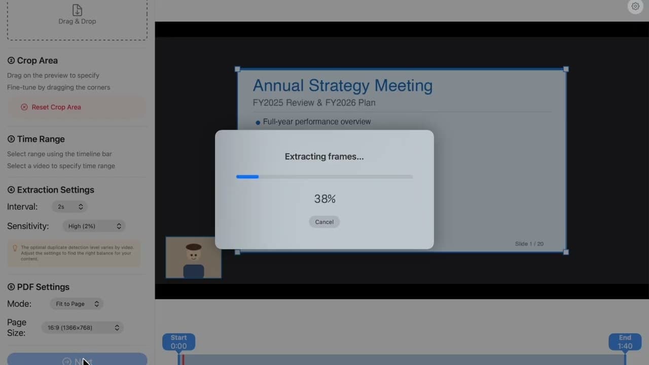 Slide Catcher Pro screenshot 1