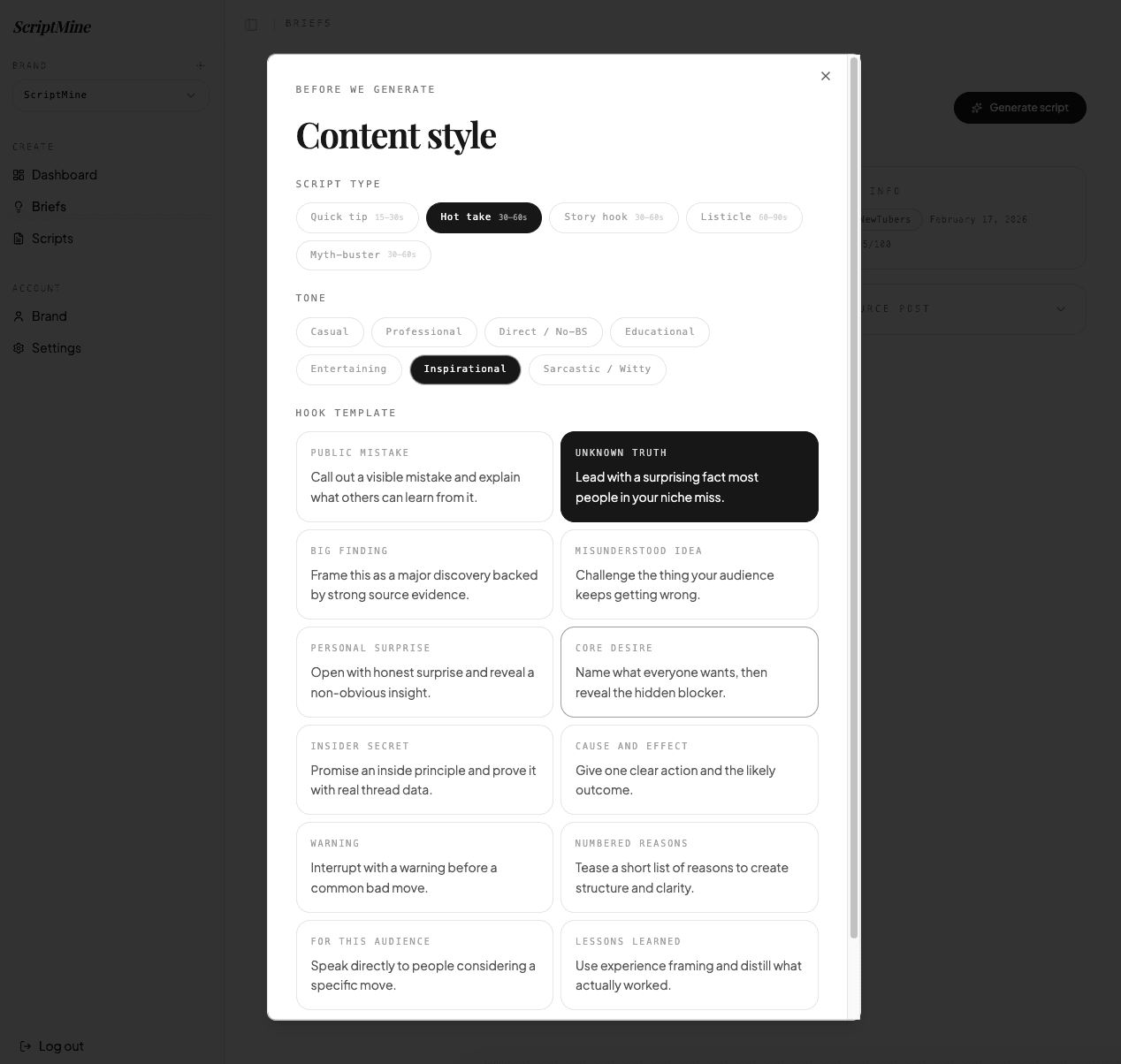 Scriptmine screenshot 4