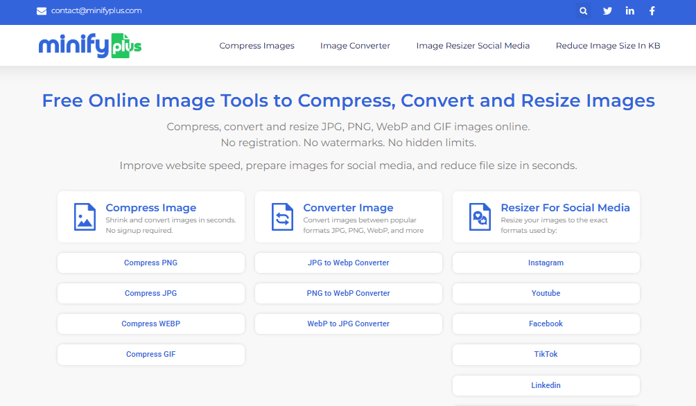 Minify Plus screenshot 1