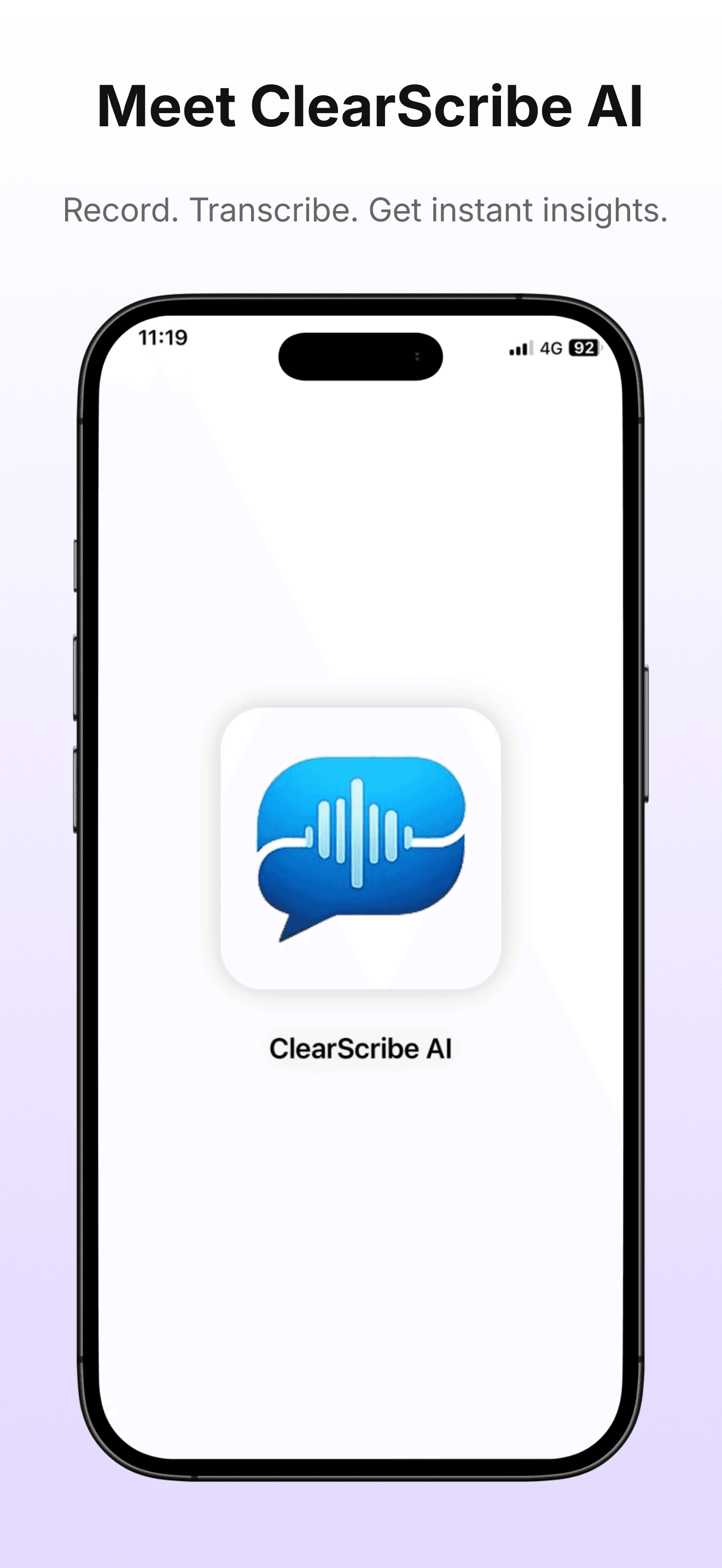 ClearScribe AI screenshot 2