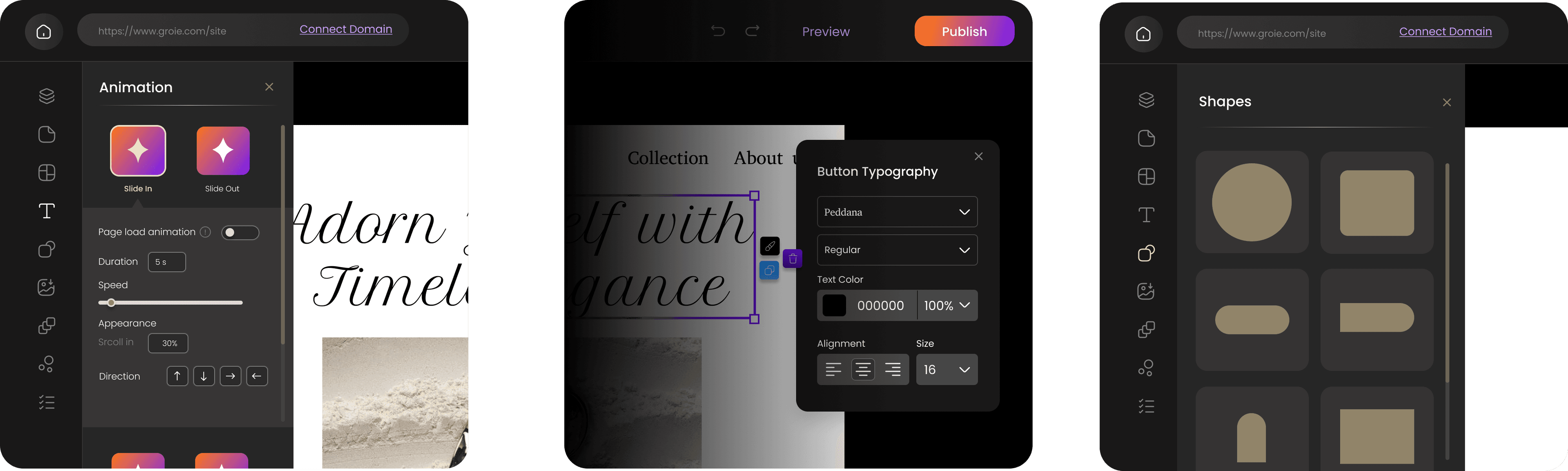 Groie - No-code website builder screenshot 7