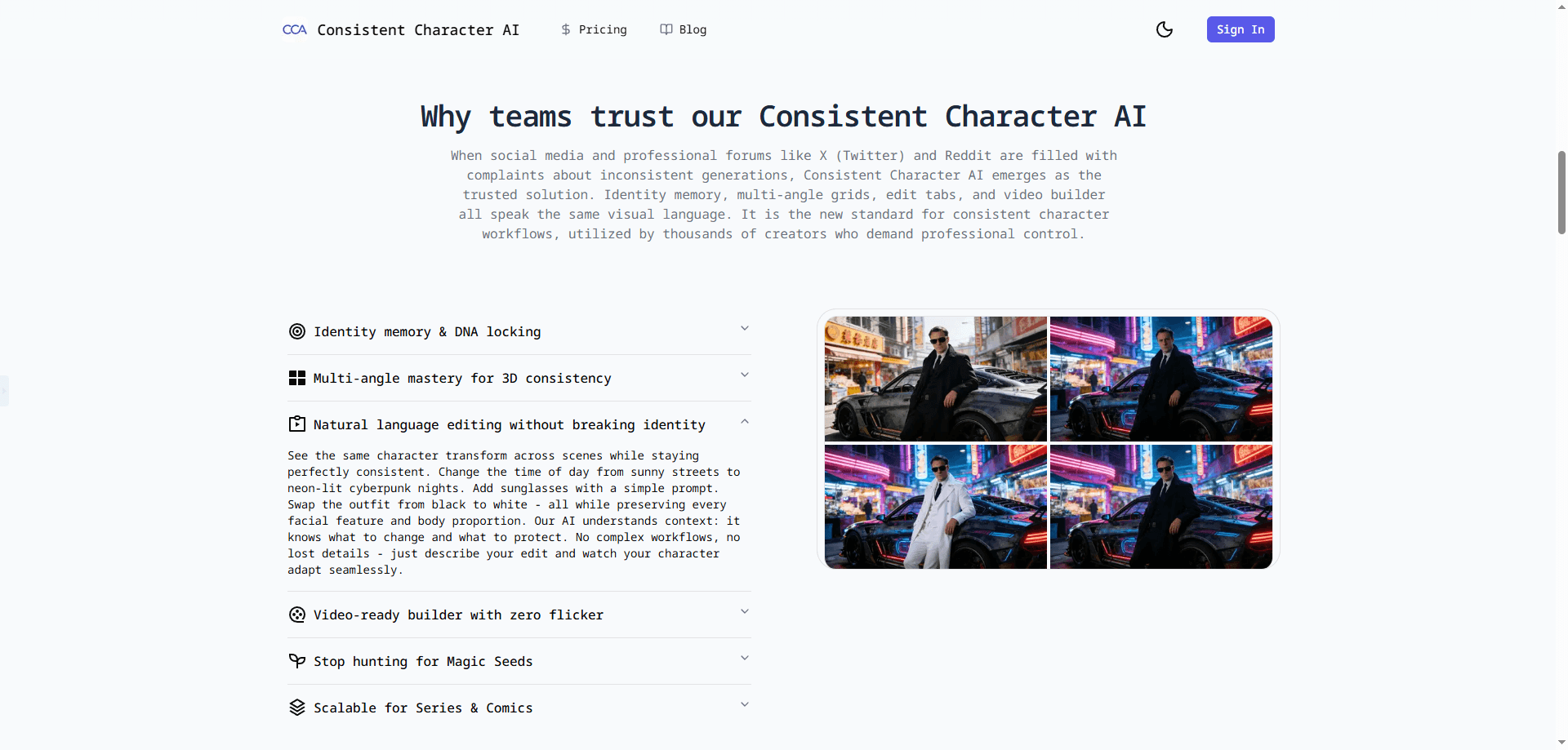 Consistent Character screenshot 5