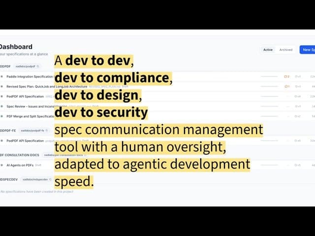 mdspec.dev screenshot 1