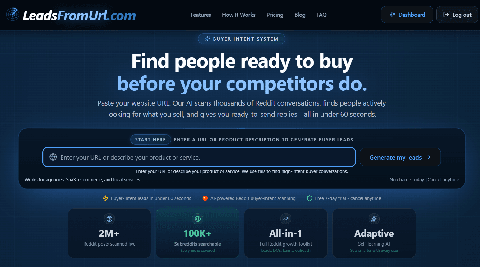 LeadsFromURL screenshot 1