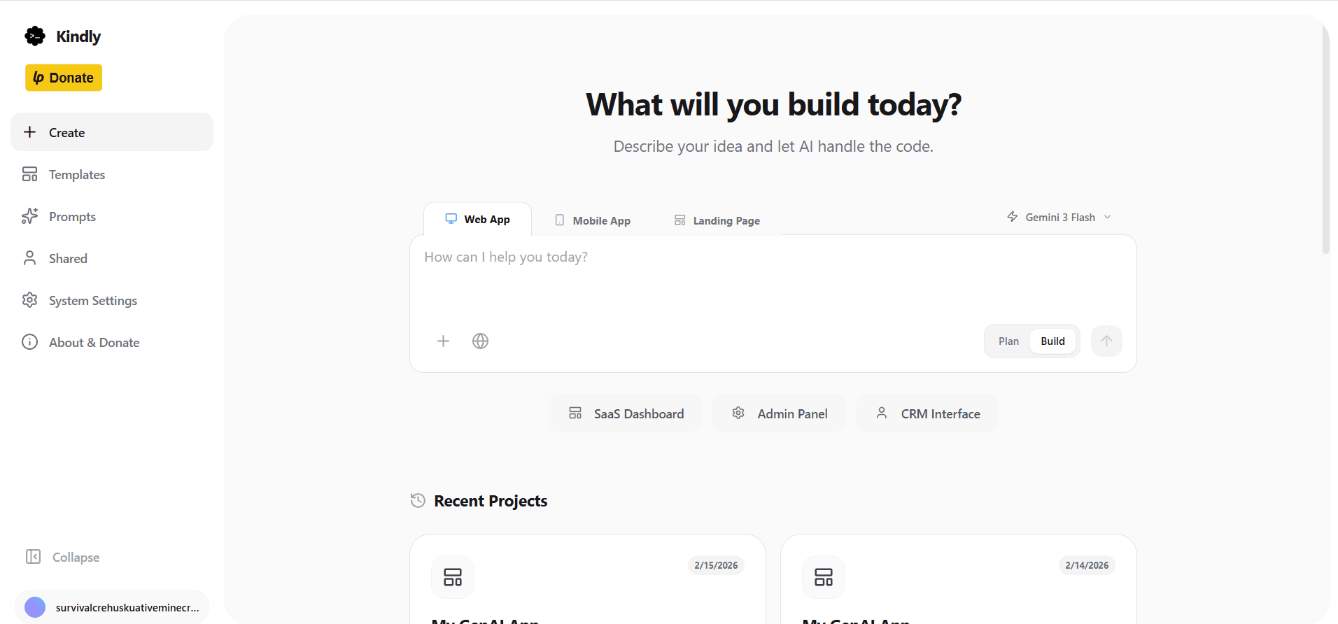 Kindly App Builder screenshot 1