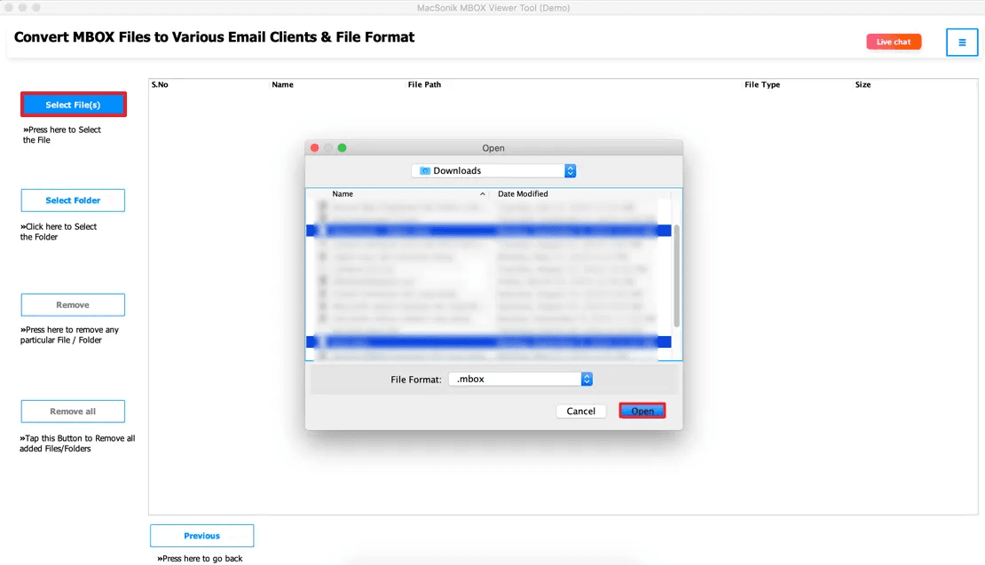MacSonik MBOX Viewer screenshot 3