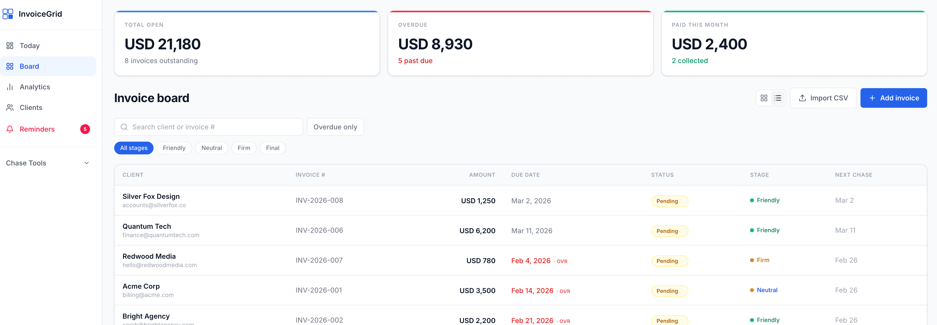 InvoiceGrid screenshot 12