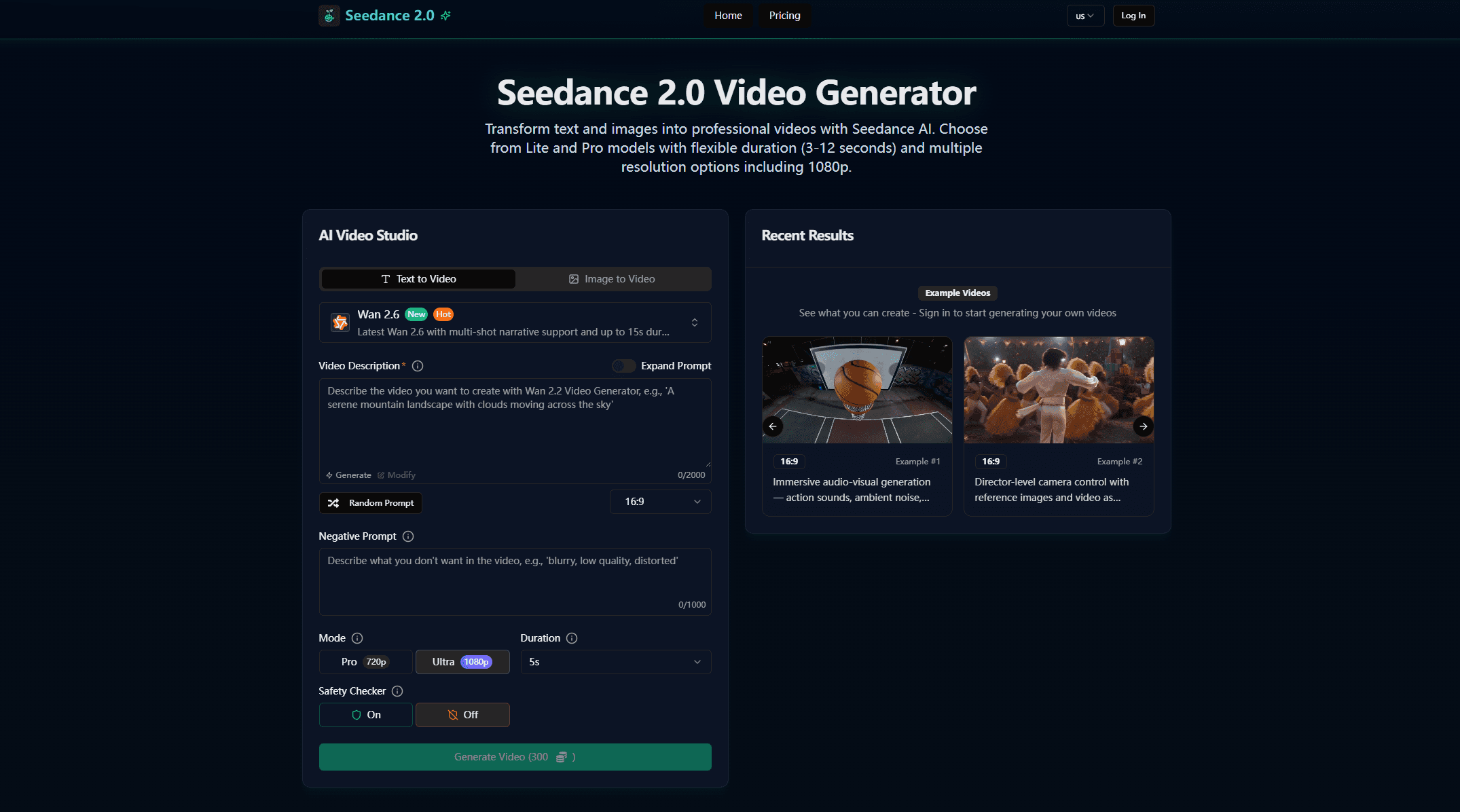 Seedance screenshot 2