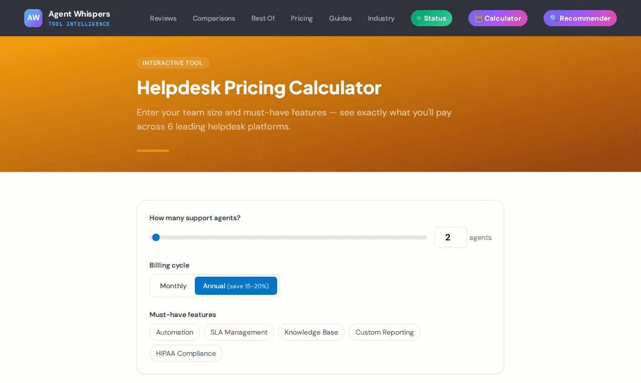 AgentWhispers screenshot 2