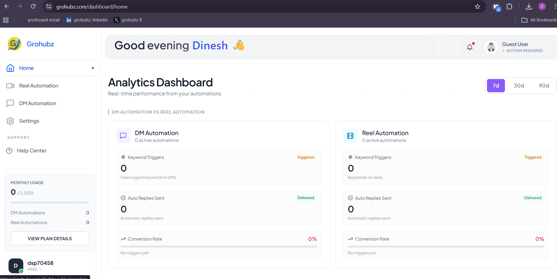 Grohubz screenshot 4