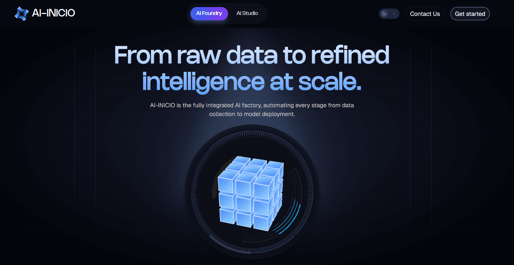 AI-Inicio -  future of Sovereign AI screenshot 1