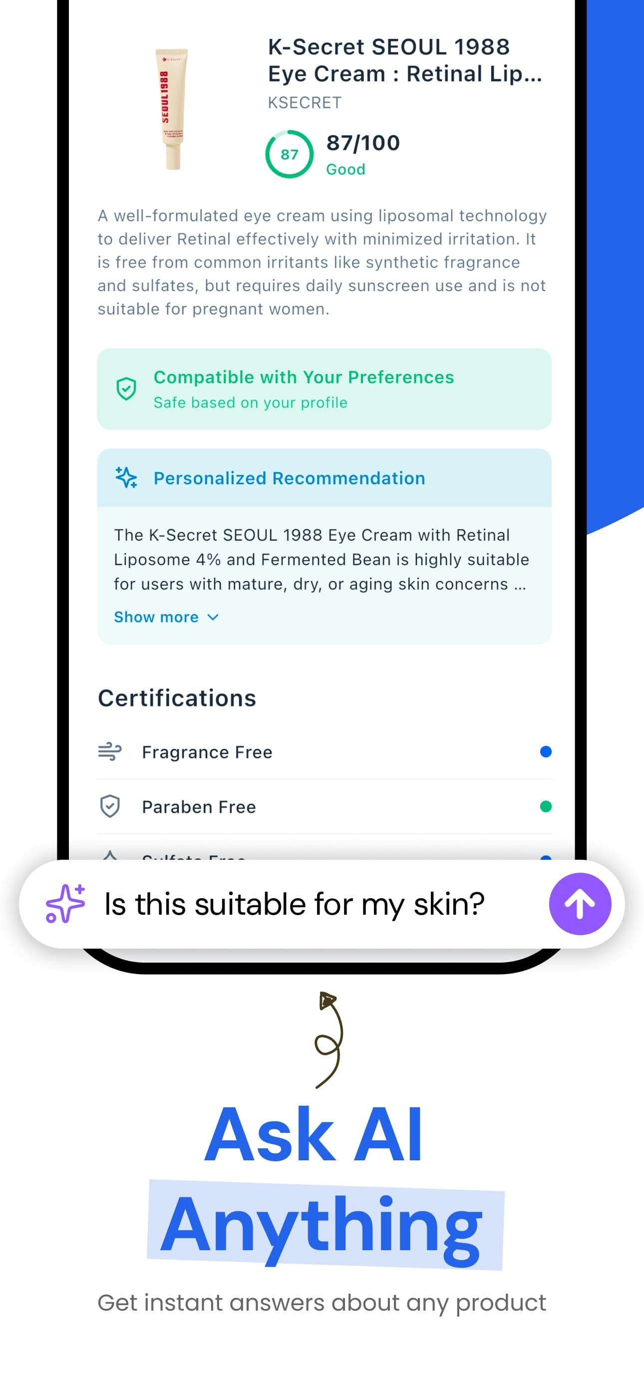 KnowTox - Ingredient Scanner screenshot 3