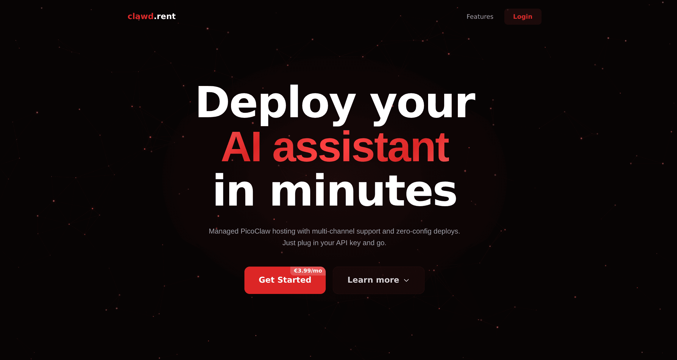 clawd.rent screenshot 1