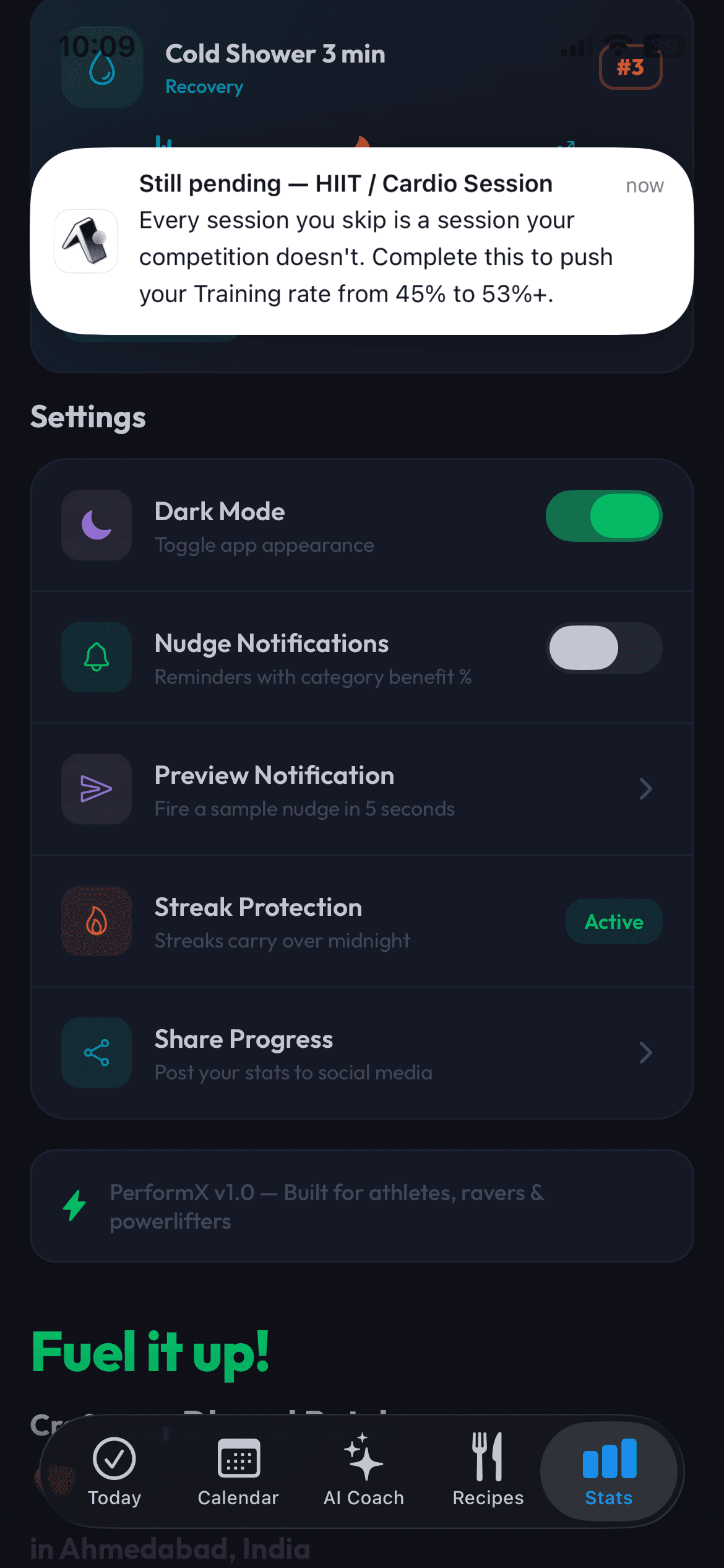 PerformX screenshot 11