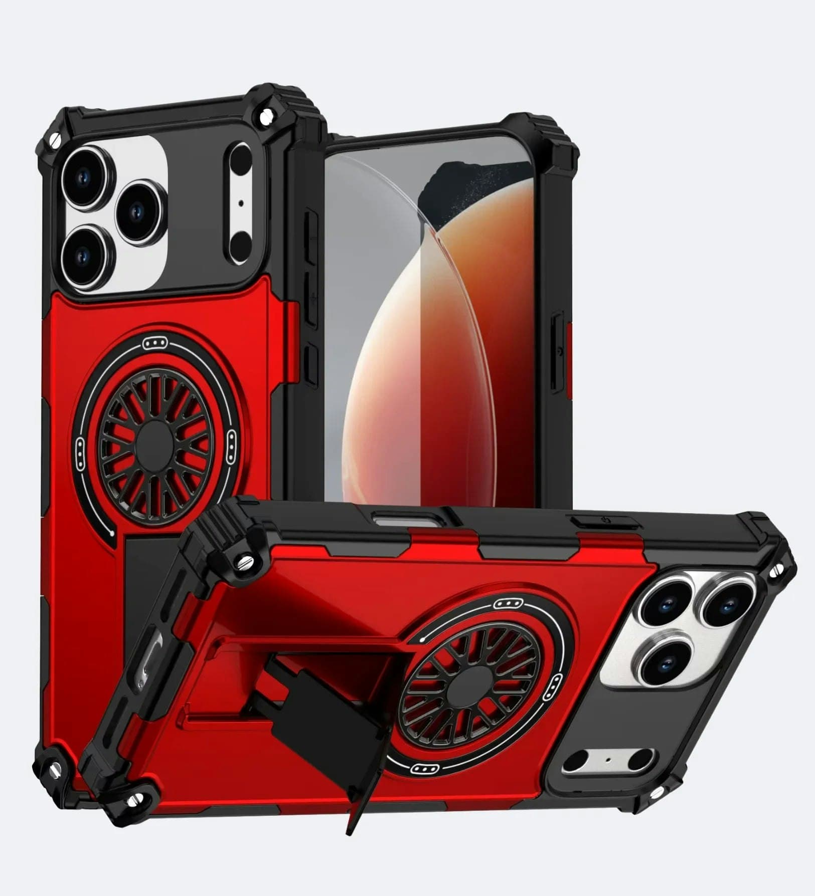 Heavy Duty Magnetic Armor iPhone Case screenshot 1