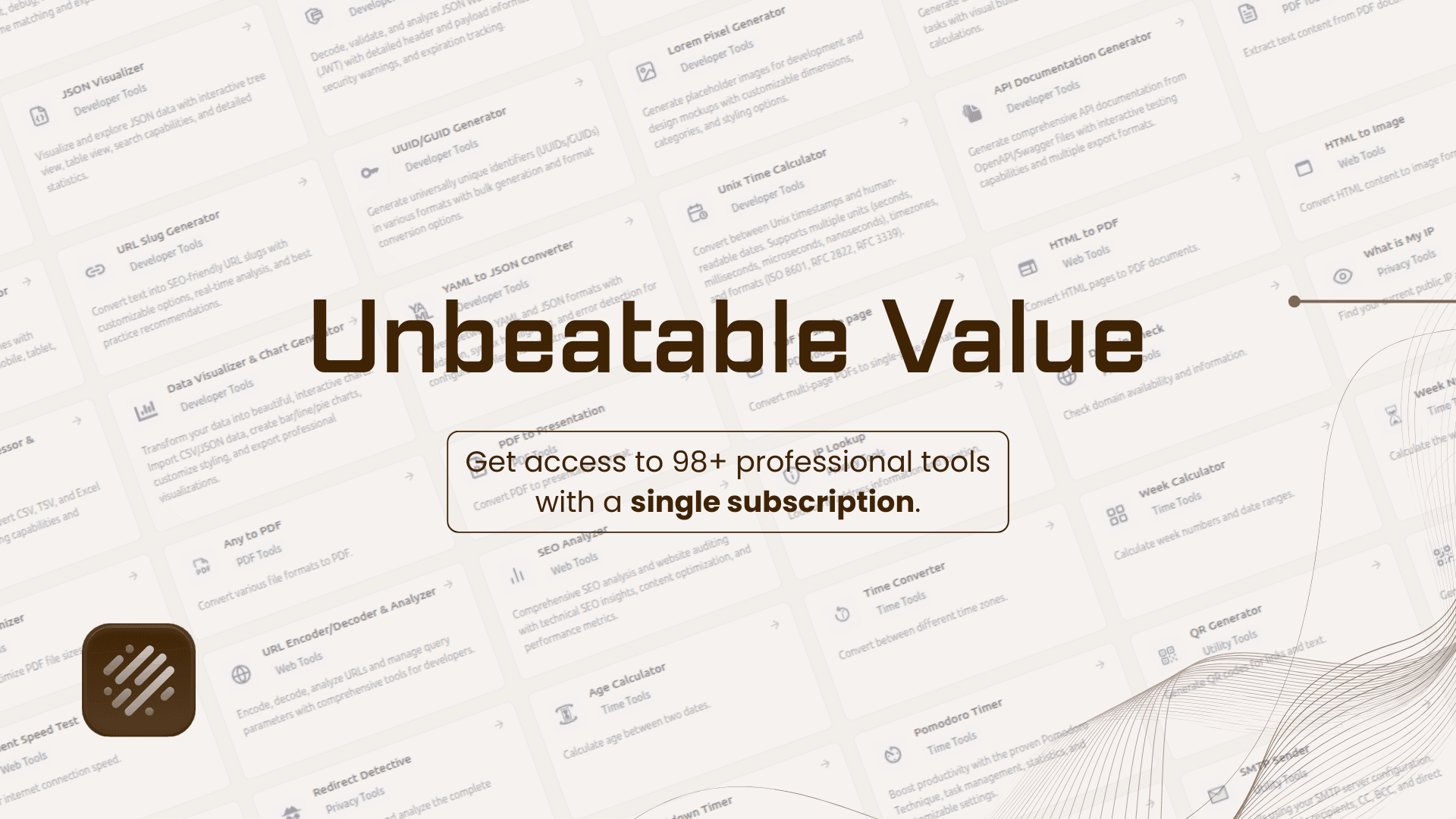 98 Tools screenshot 2