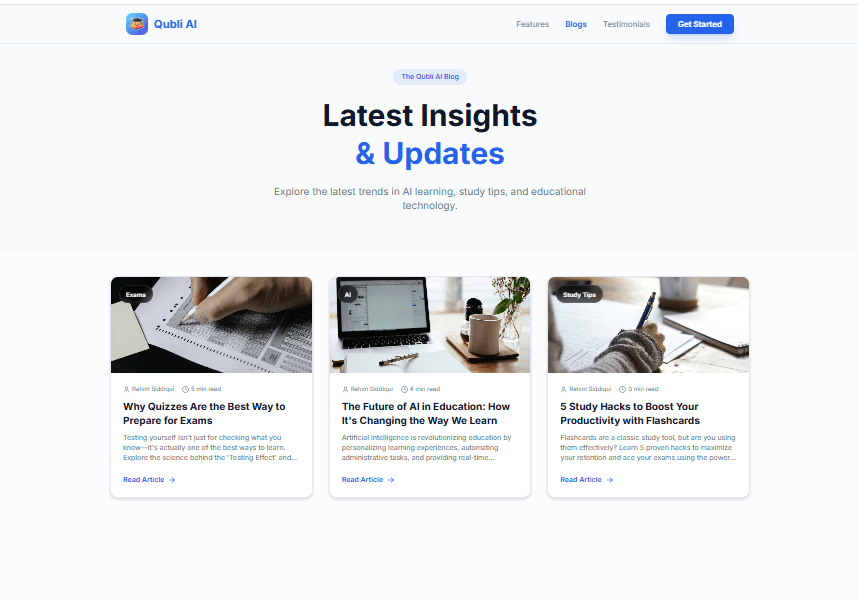 Quiz and Flashcard Generator app screenshot 2