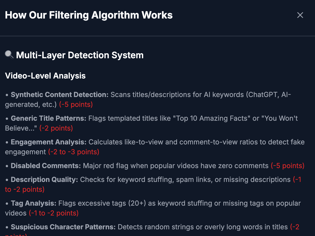 filter out youtube ai slop screenshot 3