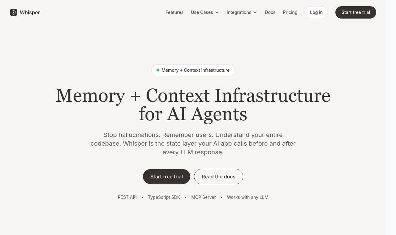 Whisper screenshot 2