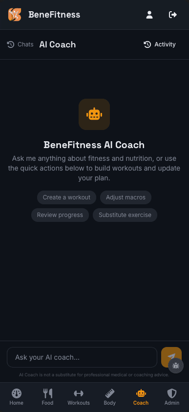 Benefitness screenshot 7