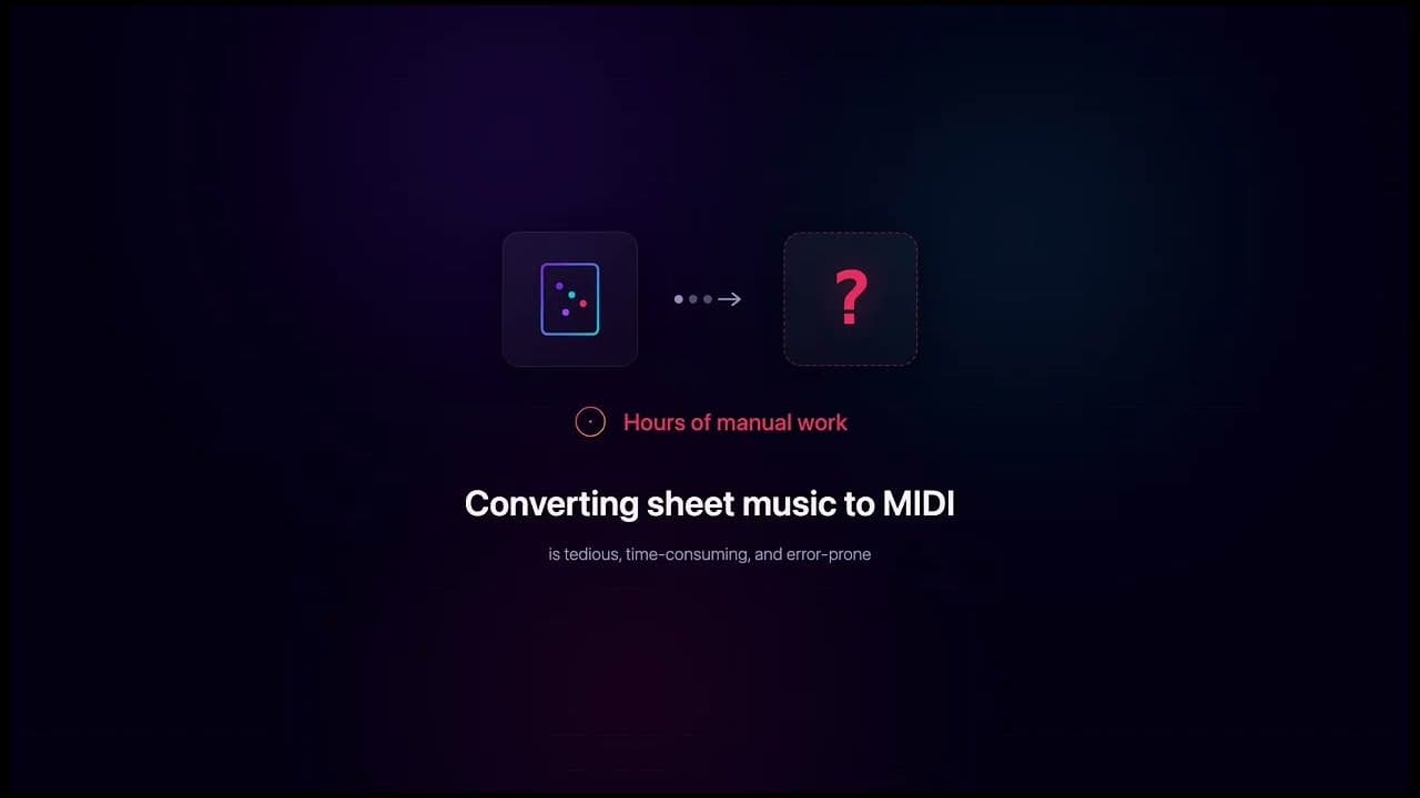 Melogen Ai Sheet Music to Midi Converter screenshot 1