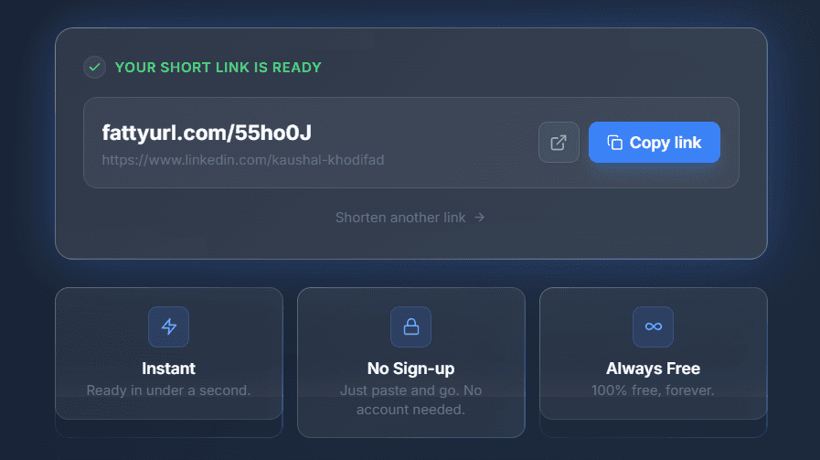 Fatty URL screenshot 3