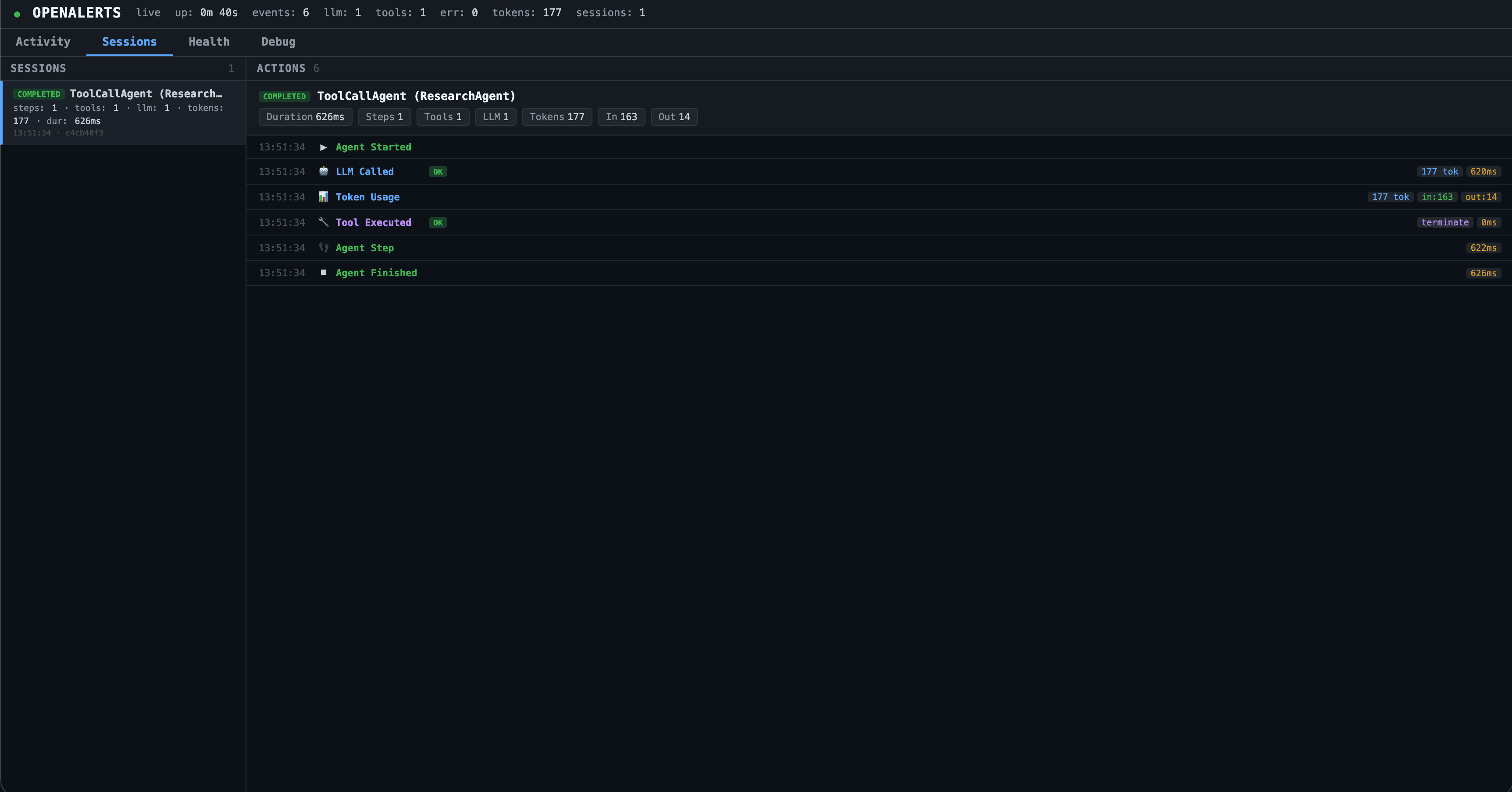 OpenAlerts screenshot 3