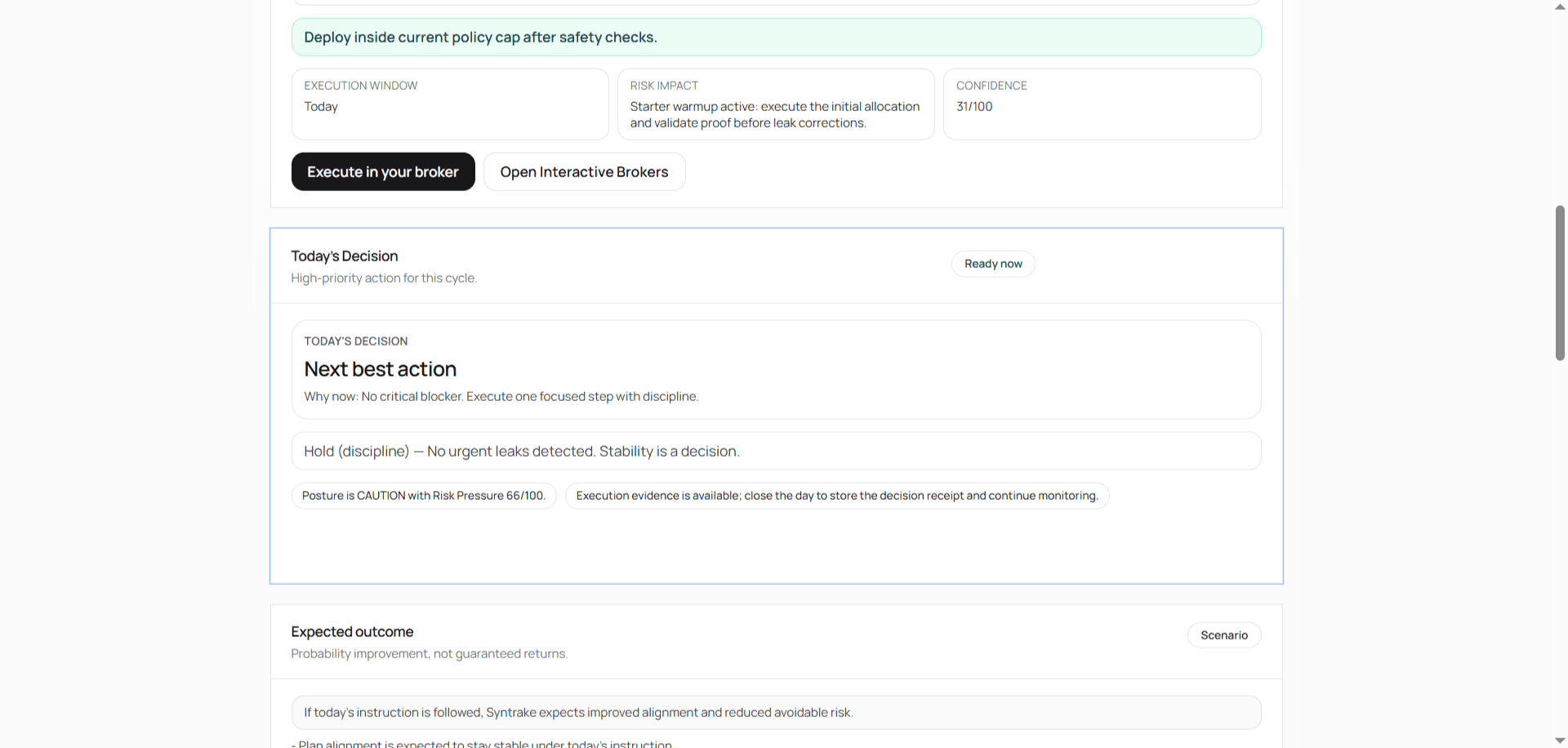 Syntrake screenshot 1