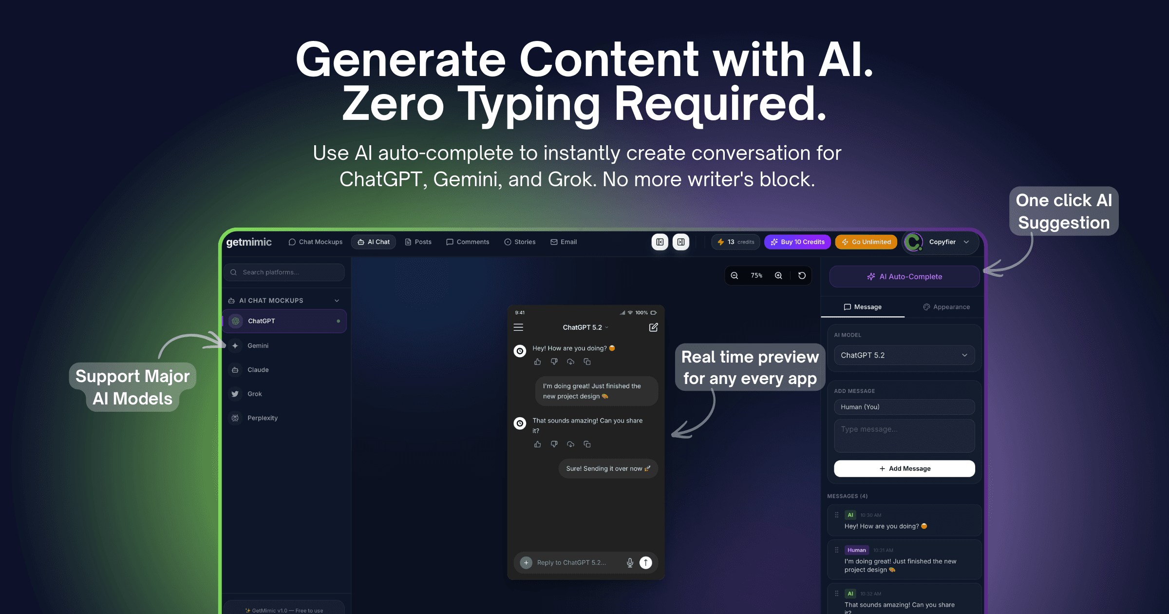 GetMimic screenshot 3