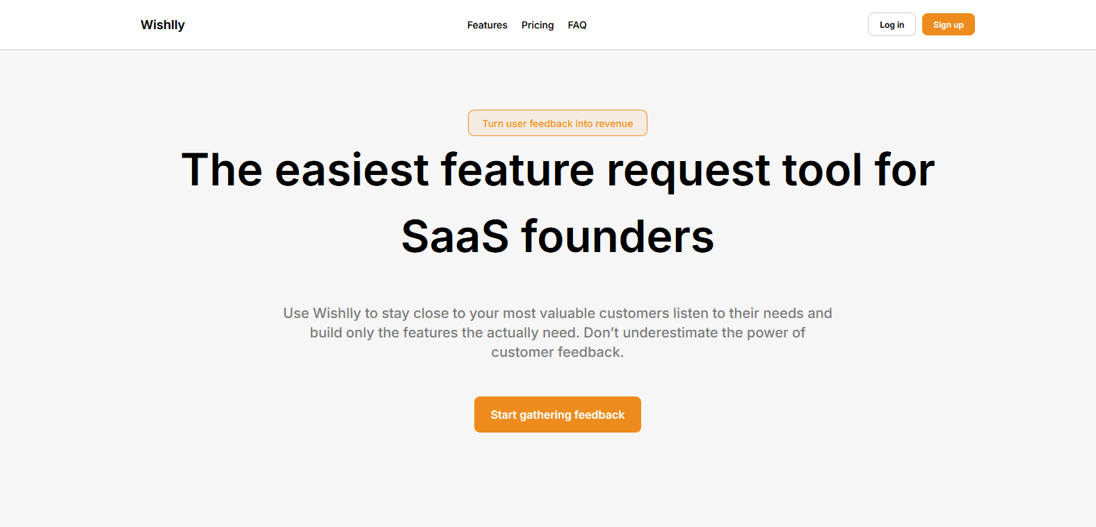 Wishlly screenshot 1