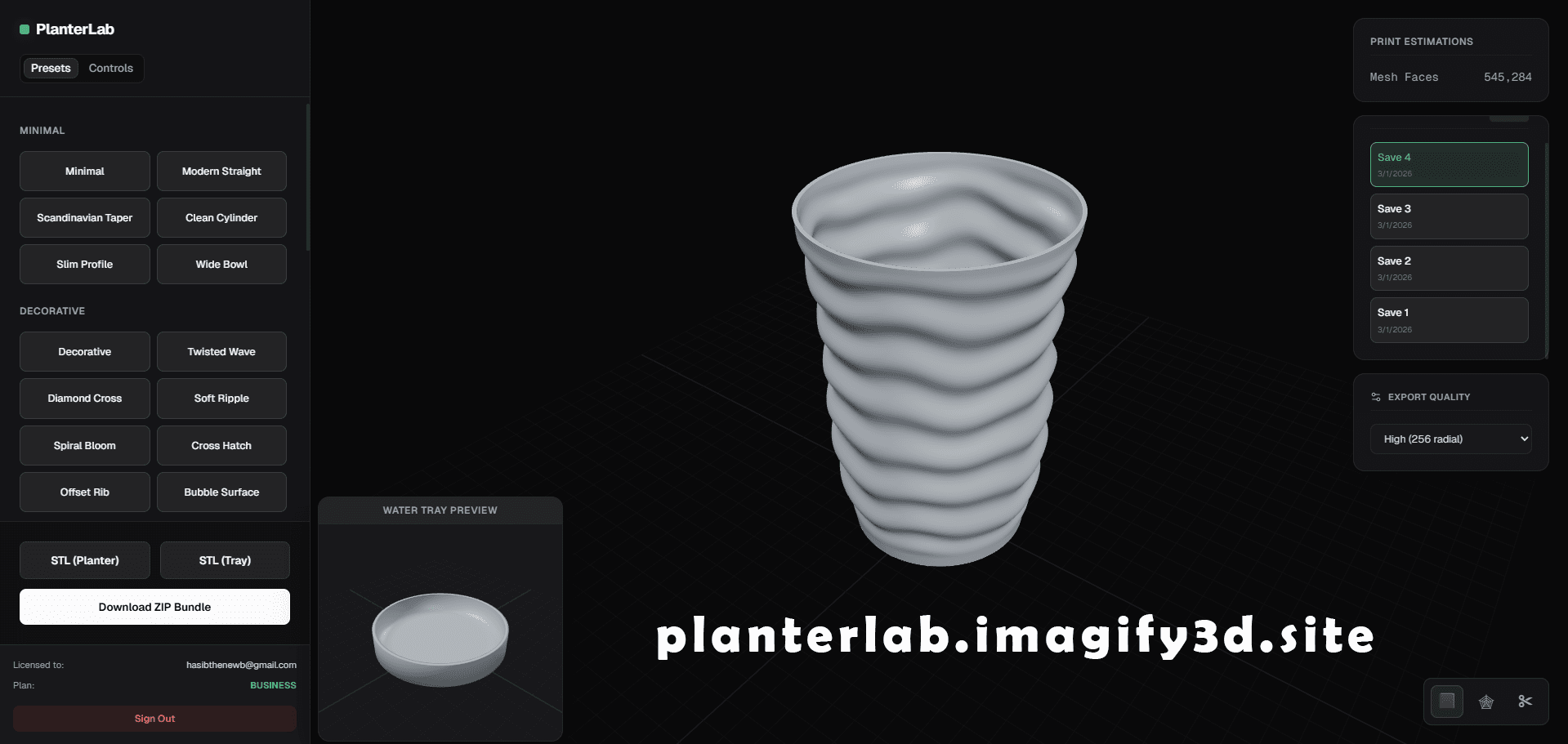 PlanterLab screenshot 5
