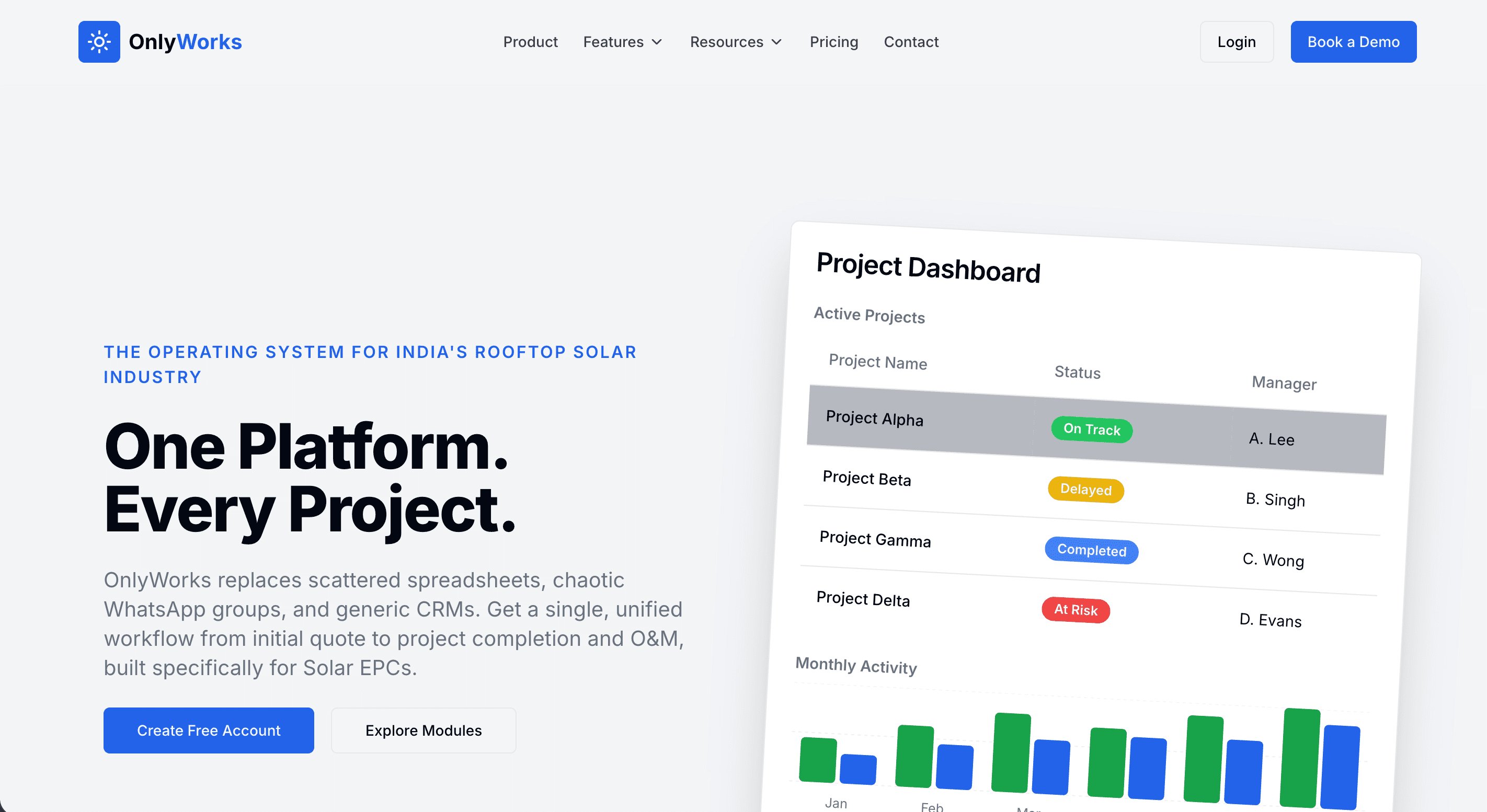 OnlyWorks screenshot 1