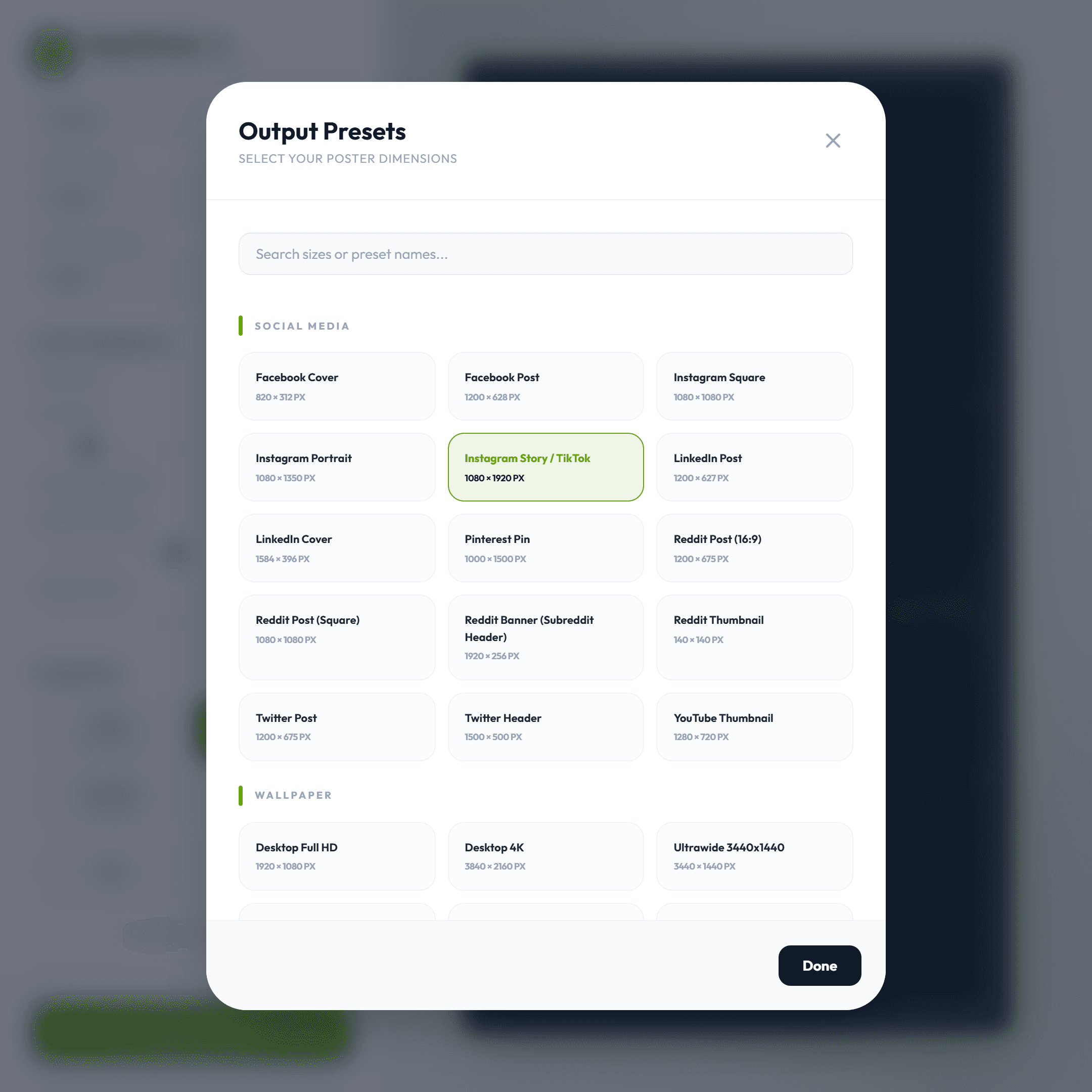 MapToPoster JS screenshot 7