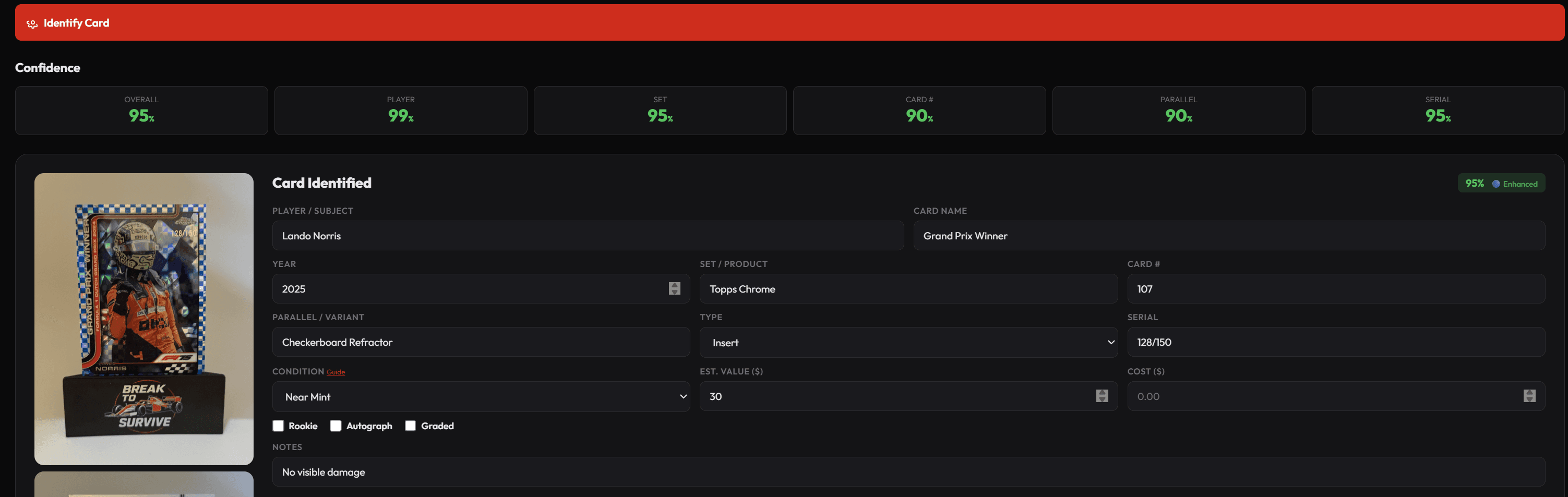 CardVault screenshot 1