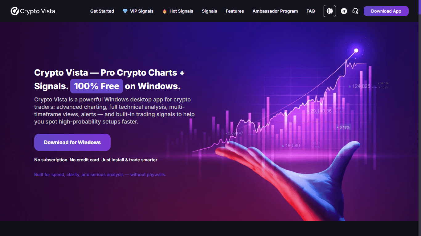 Crypto Vista screenshot 1