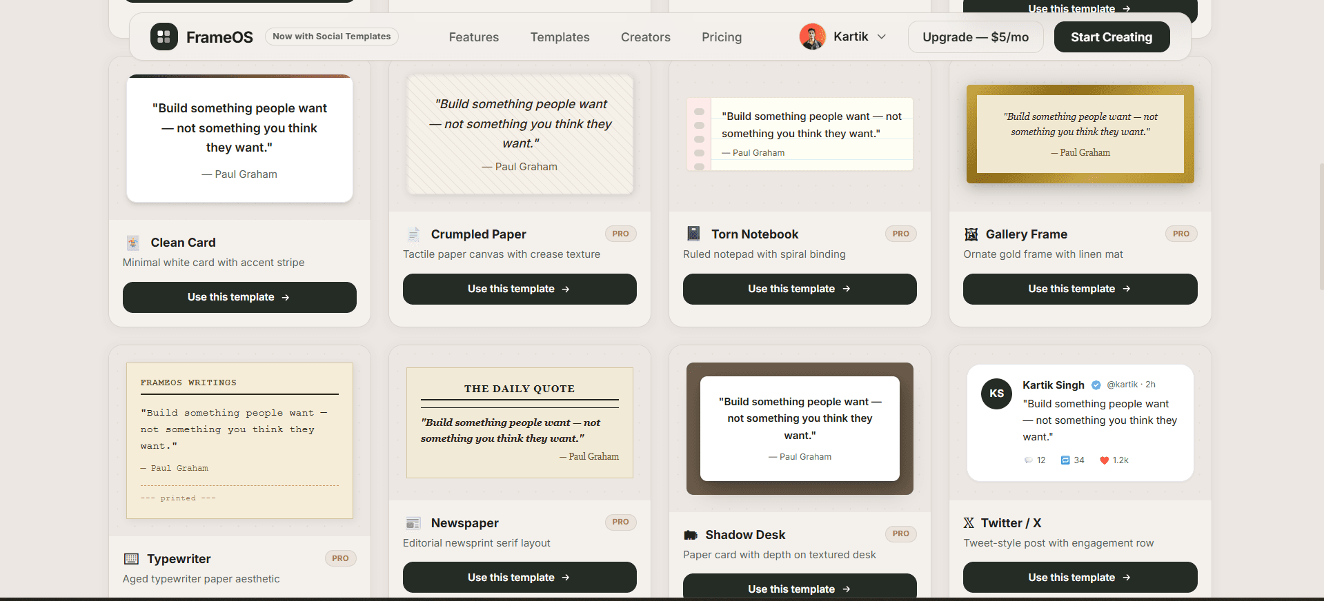FrameOS screenshot 3