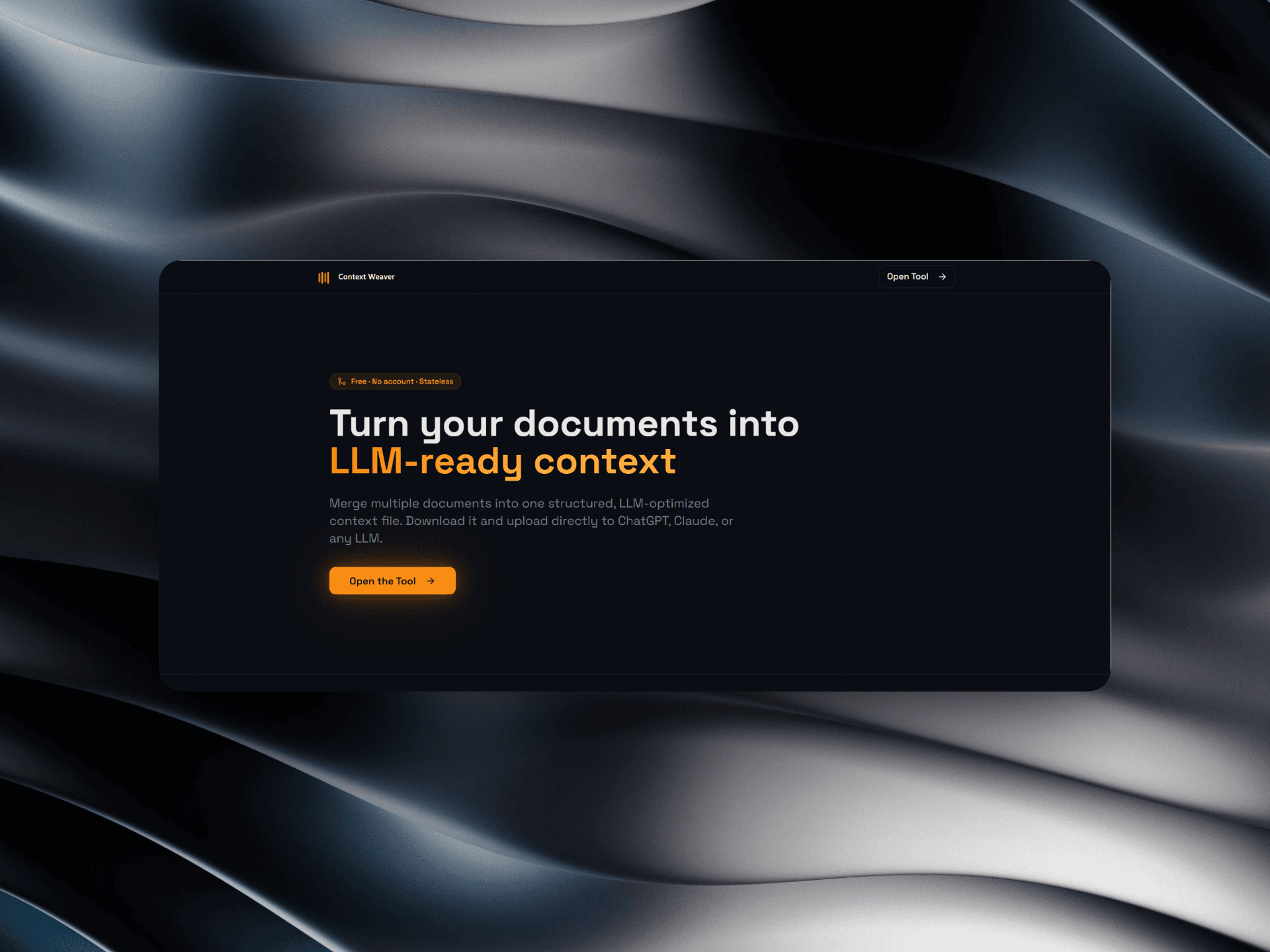 Context Weaver screenshot 1