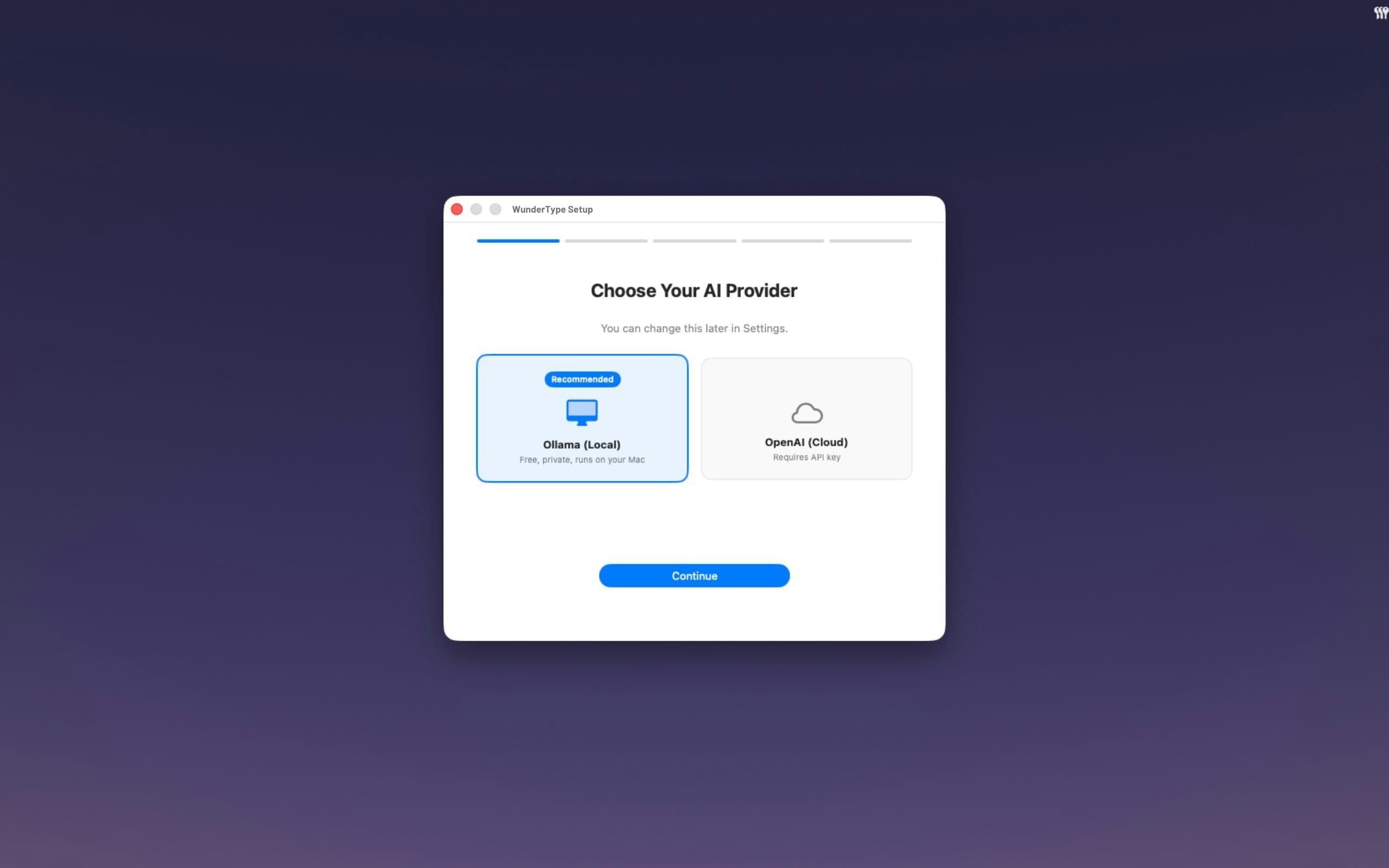 WunderType screenshot 2