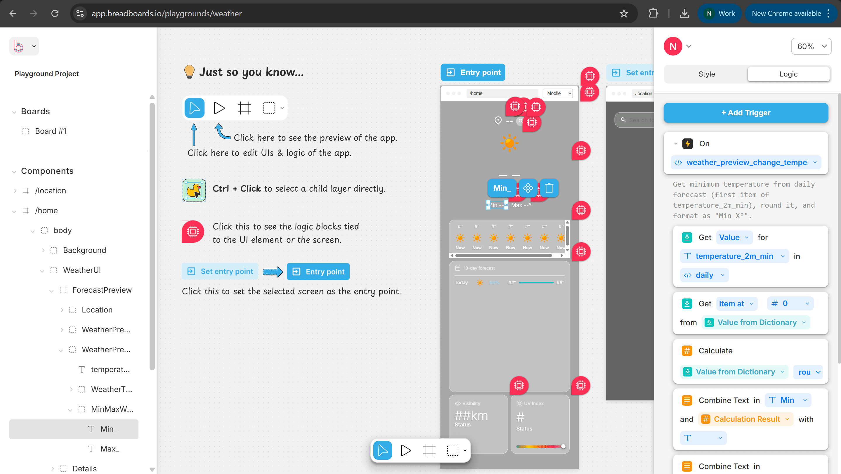 Breadboard screenshot 7