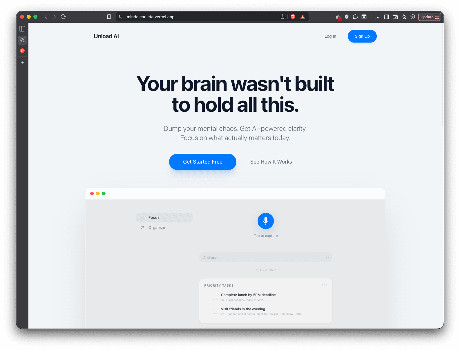 Unload AI screenshot 1